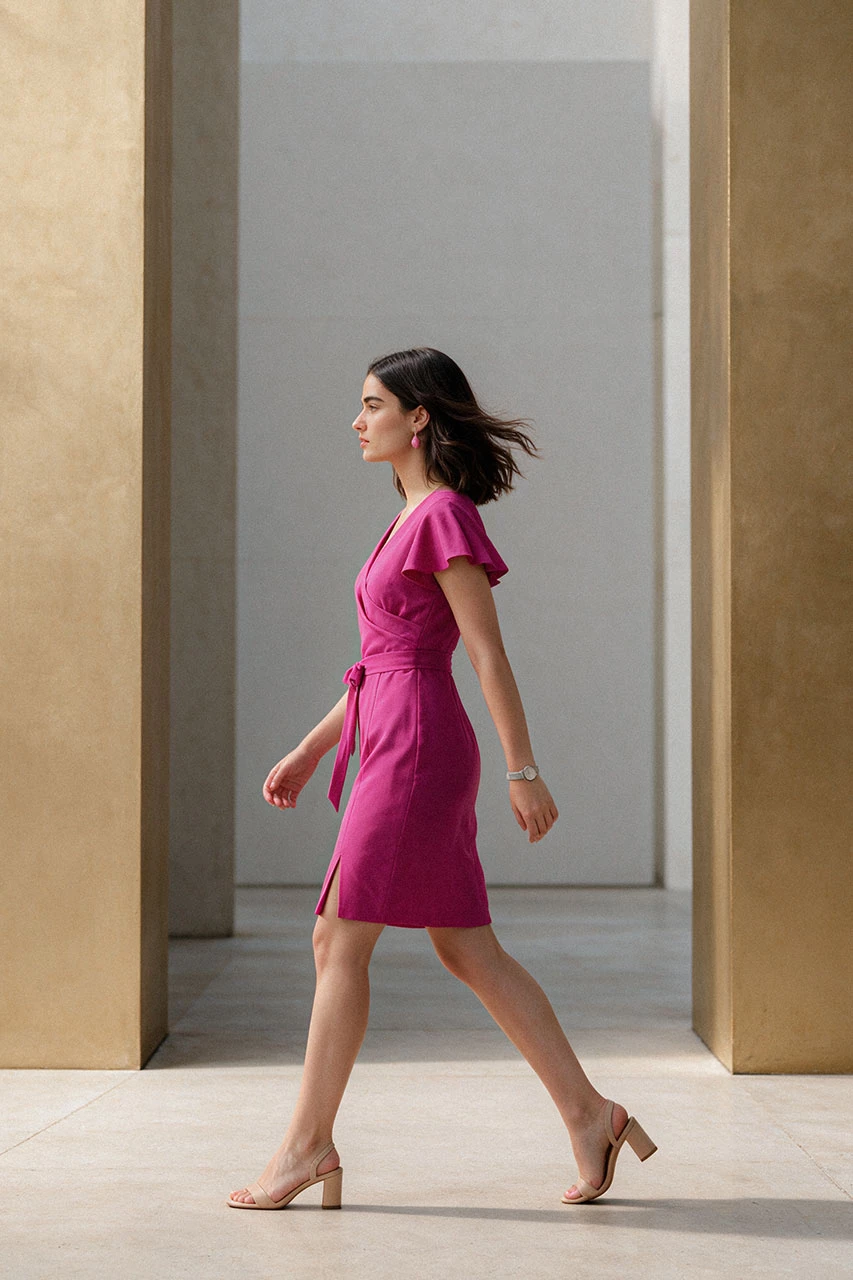 Pink Dress S01 6A5A2A3424Ad6
